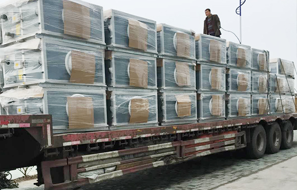 遠程射流機組發(fā)貨現場(chǎng)